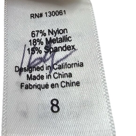 L*Space Womens‎ 8 Shine On Shimmer Phoebe All Swirled Up One Piece Swimsuit NWT - Picture 9 of 9